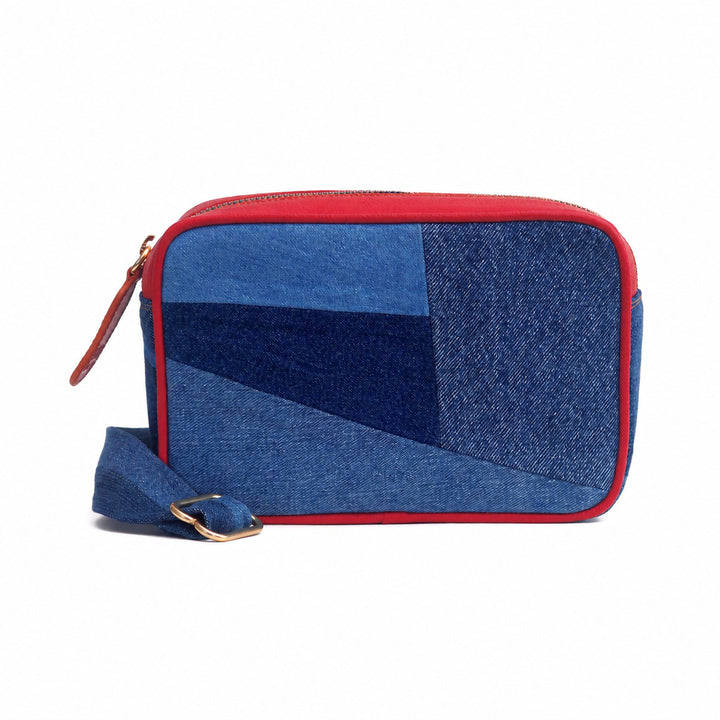 Fanny — Belt and crossbody bag Rosacandela x Milée red