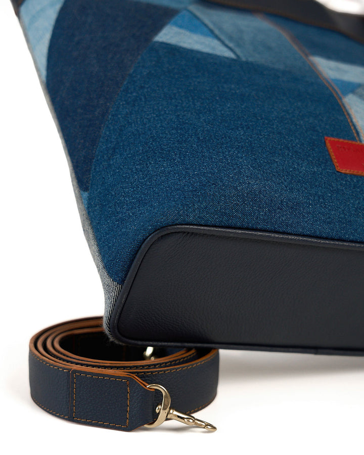 Uanny — Crossbody Tote Bag Rosacandela x Milée royal blue