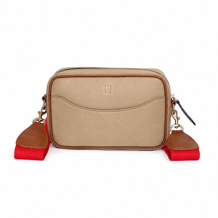 Paola Camera Bag palomino with camel