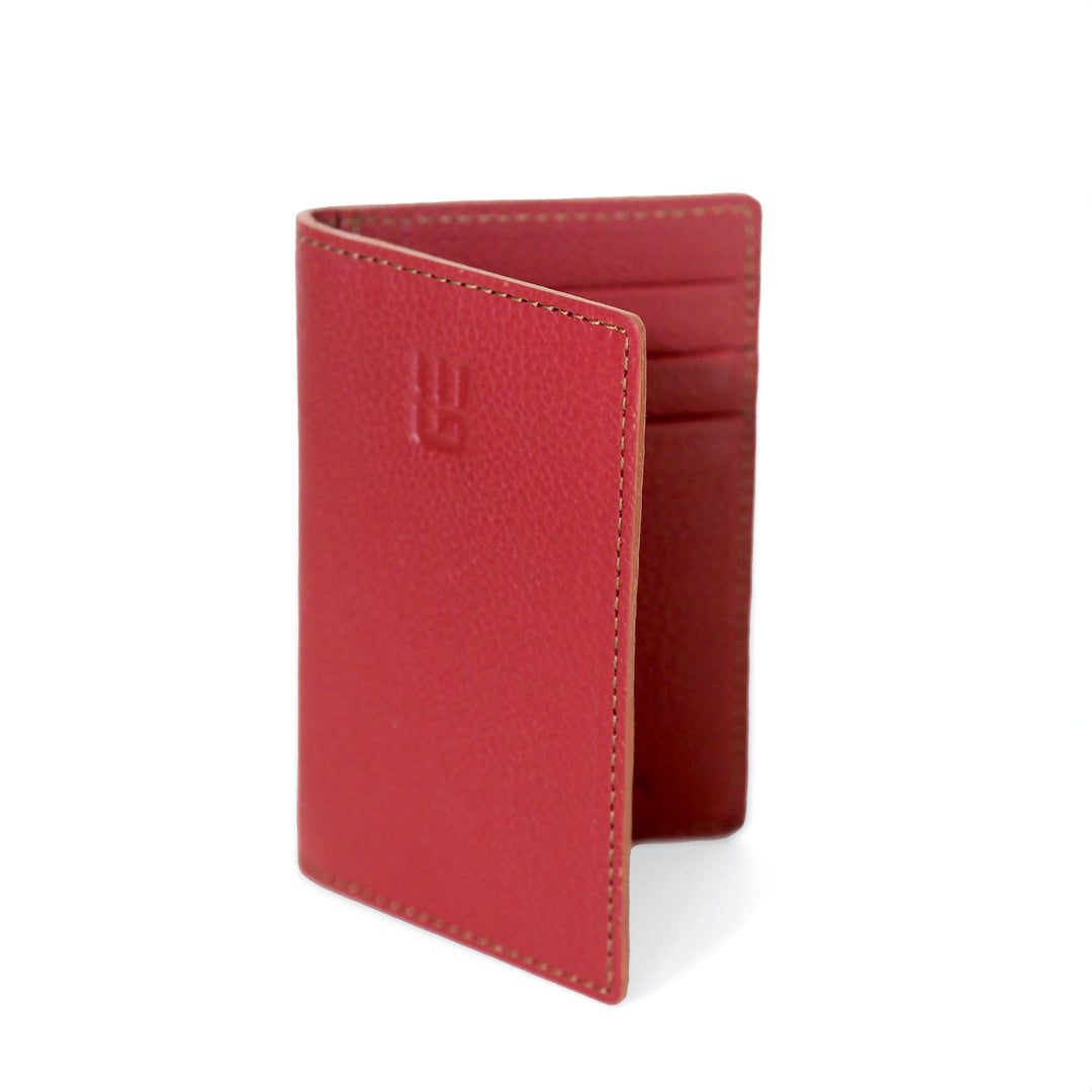 Small Wallet &amp; Card Holder | Victoria — Rosacandela red